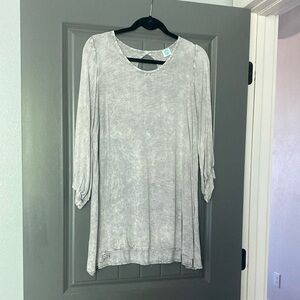 Gray lightweight tunic or dress